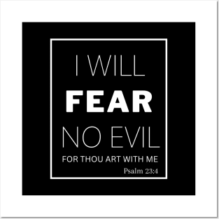 I Will Fear No Evil Posters and Art